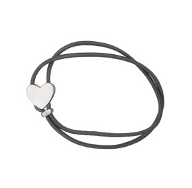 Браслет-шнурок "Сердце"