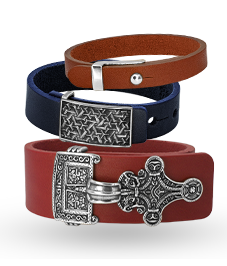 Браслеты натуральная кожа