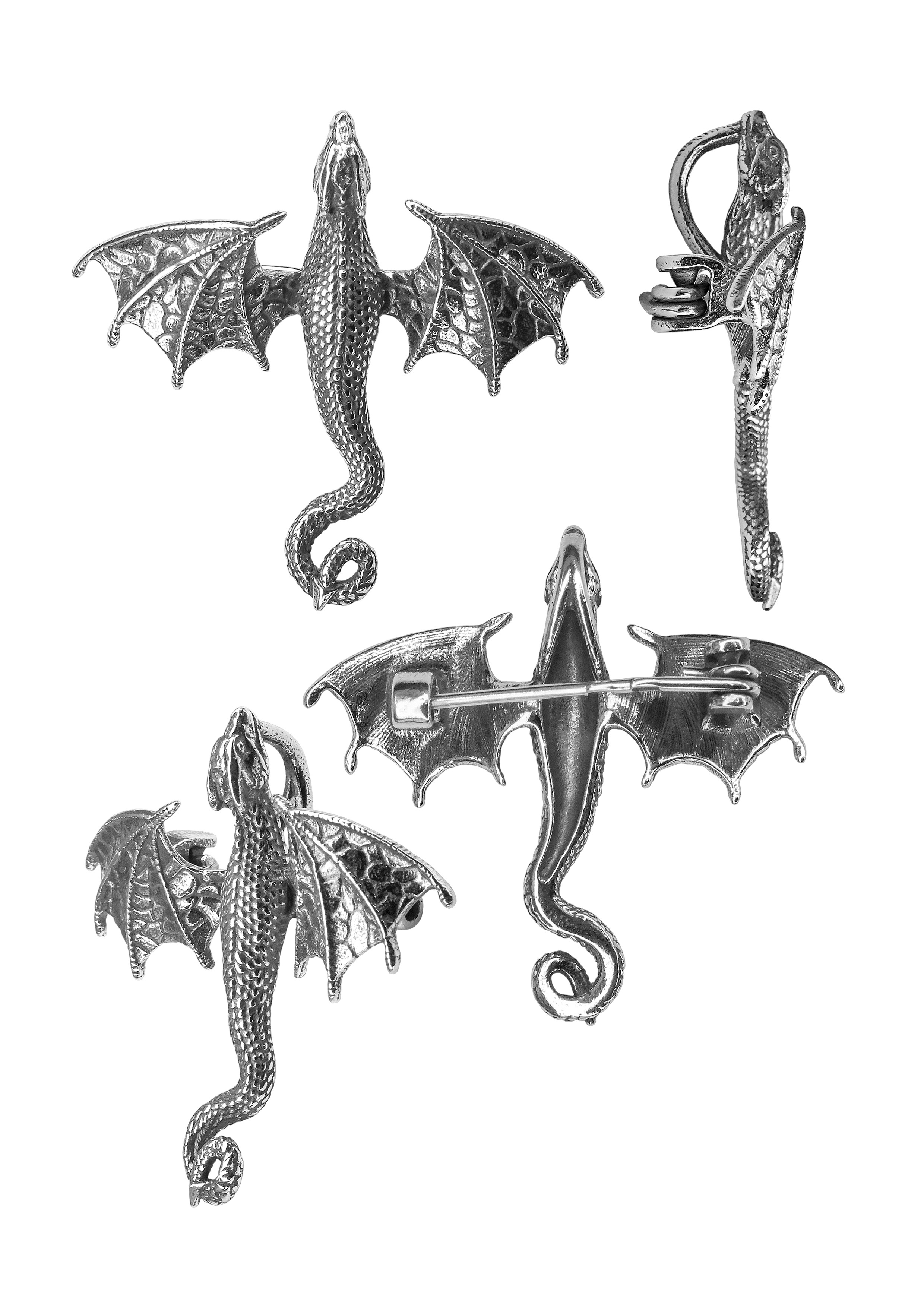 Брошь-подвеска "Дракон"