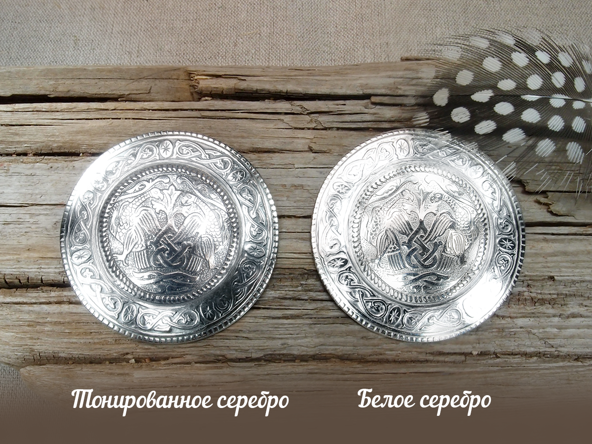 Фибула накладная «Суздальские ястребы»