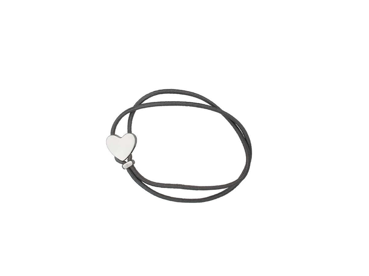 Браслет-шнурок "Сердце"