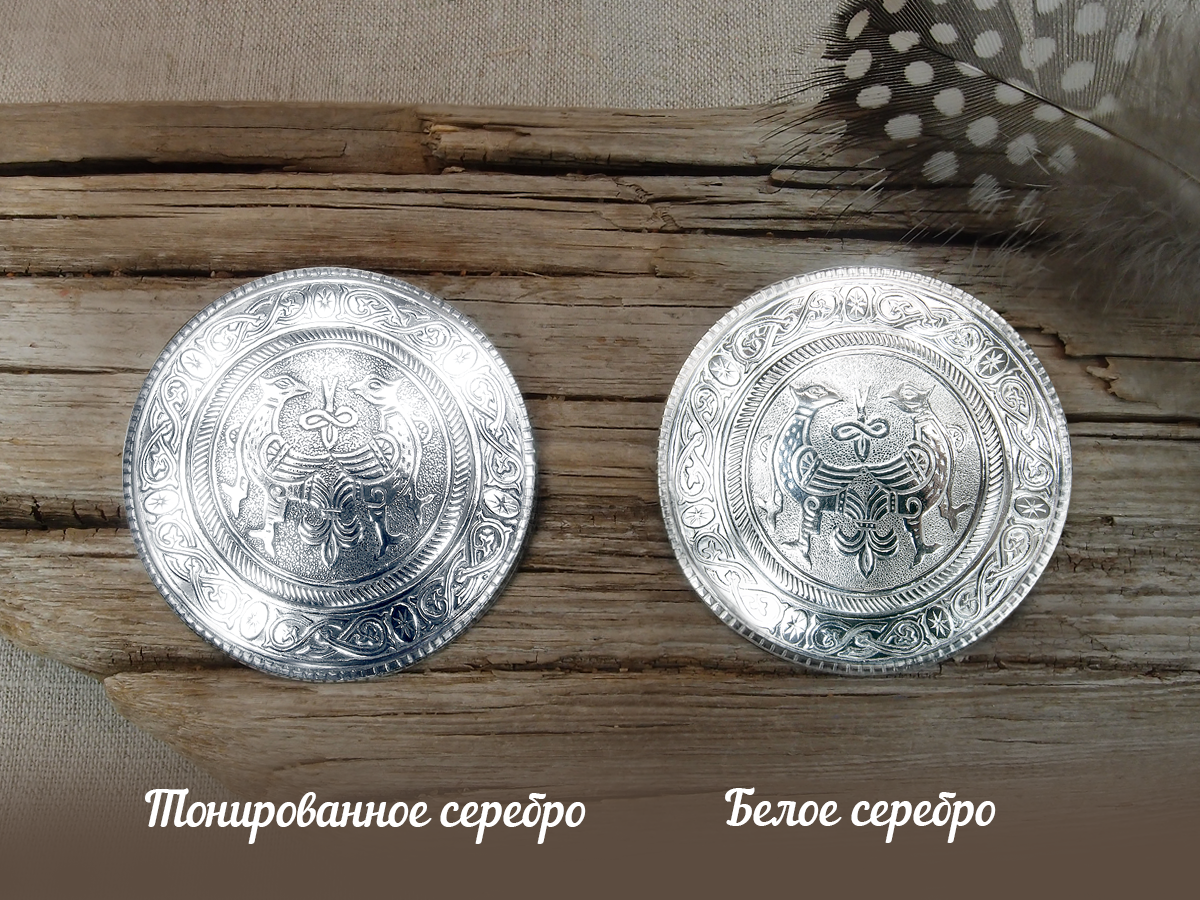 Фибула накладная «Тереховские птицы»