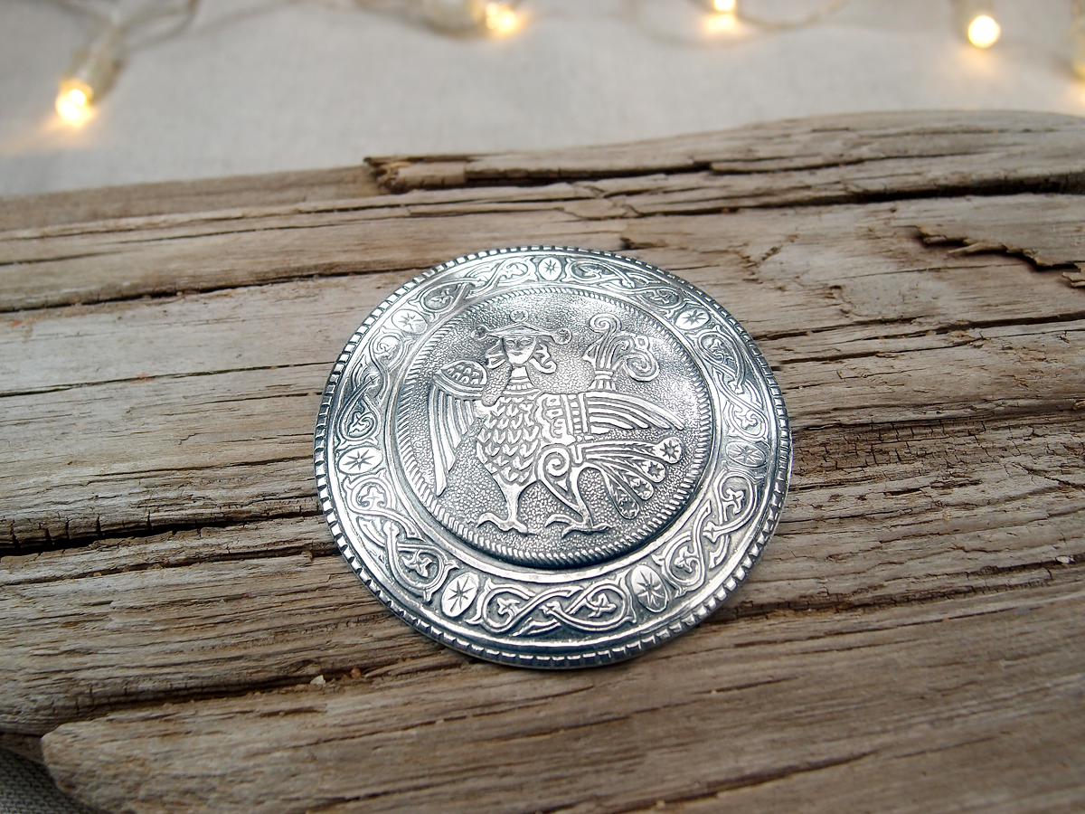 Фибула накладная «Алконост»