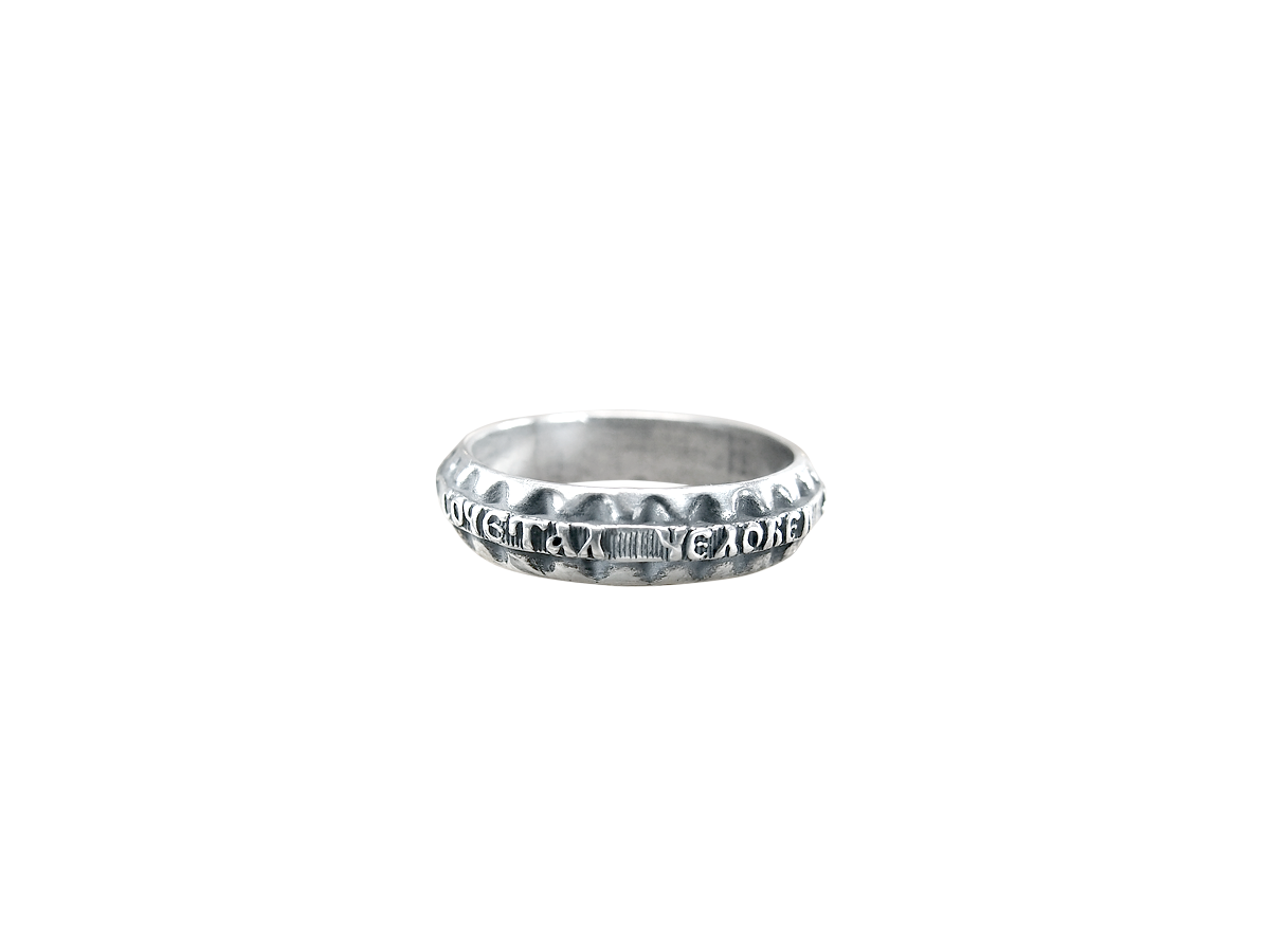 Обручальное кольцо «Что Бог сочетал человек да не разлучает»