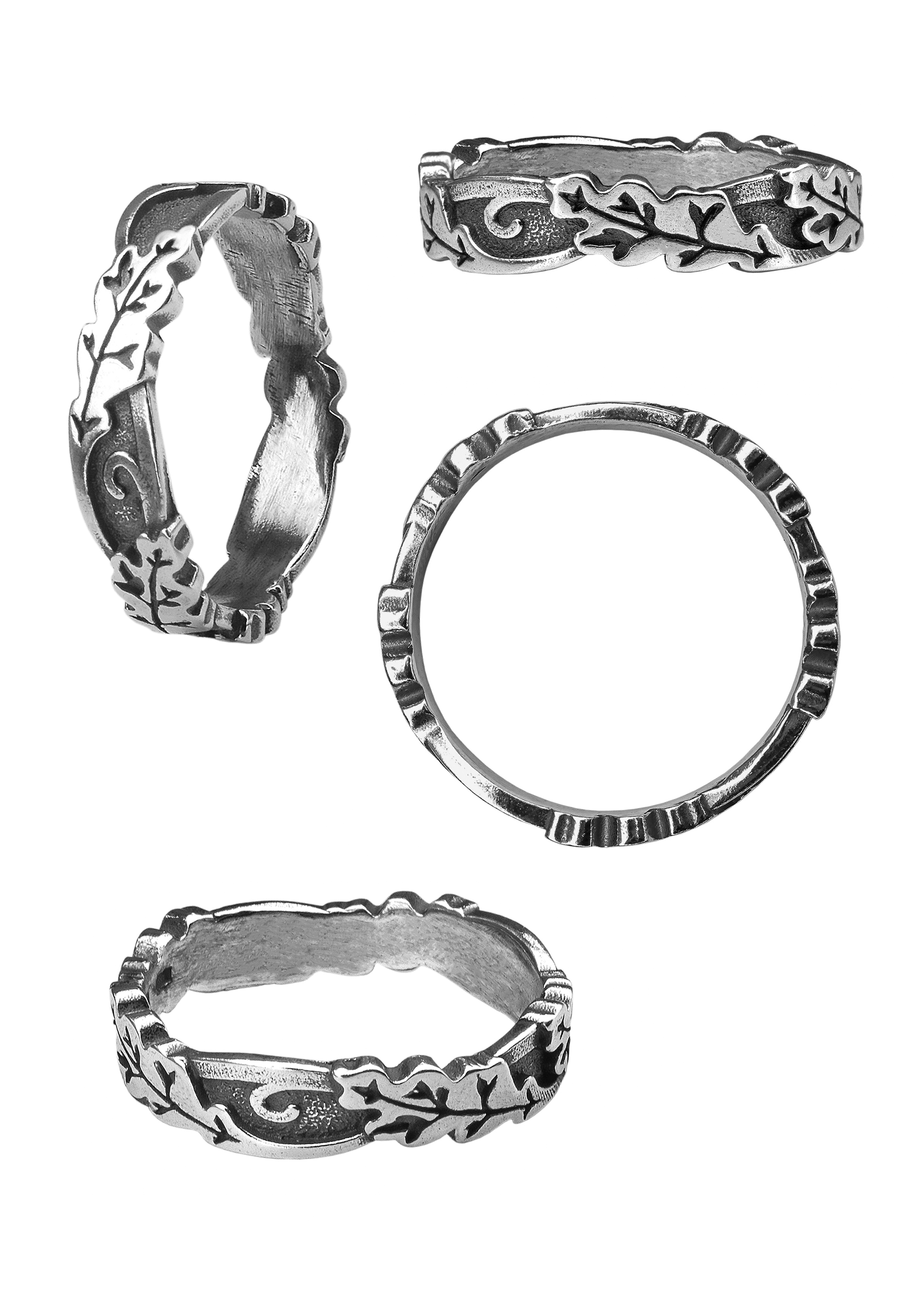 Кольцо «Дубовые листья»