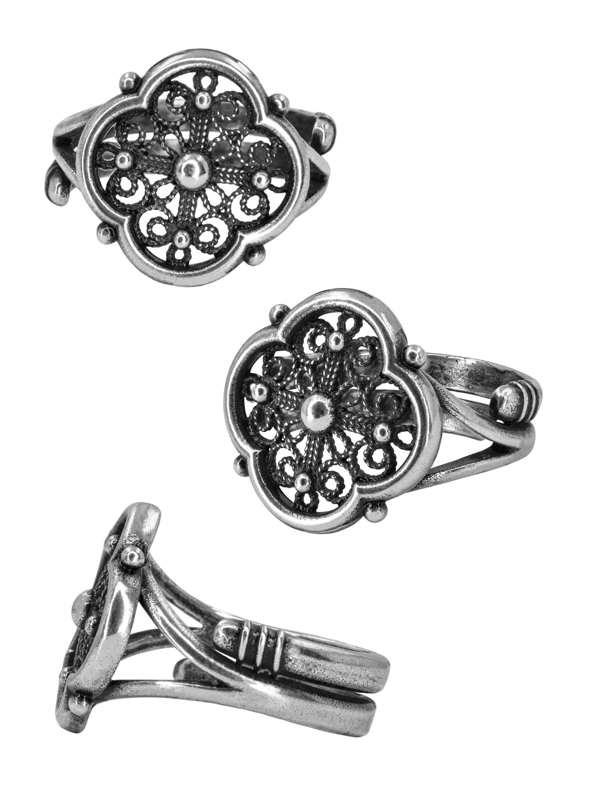 Кольцо «Кружево»